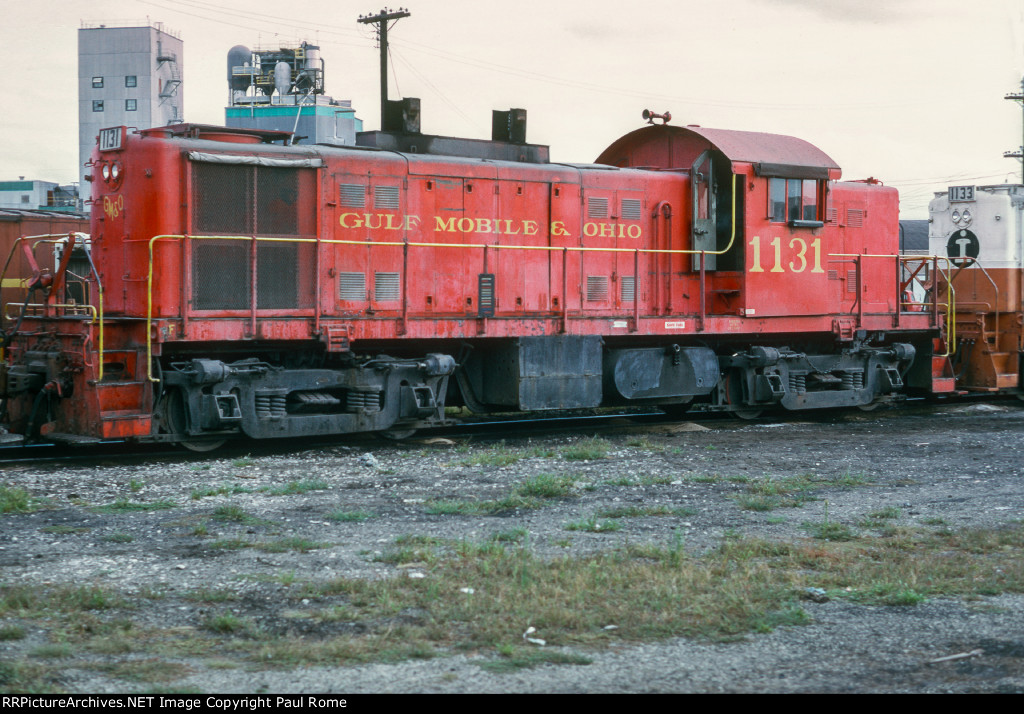 GMO 1131, ALCO RS-1m (re-engined with an EMD prime mover), ex GMO 1110, 